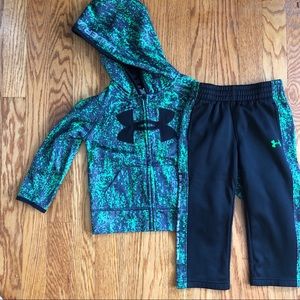 Under Armour matching set size 2T boys